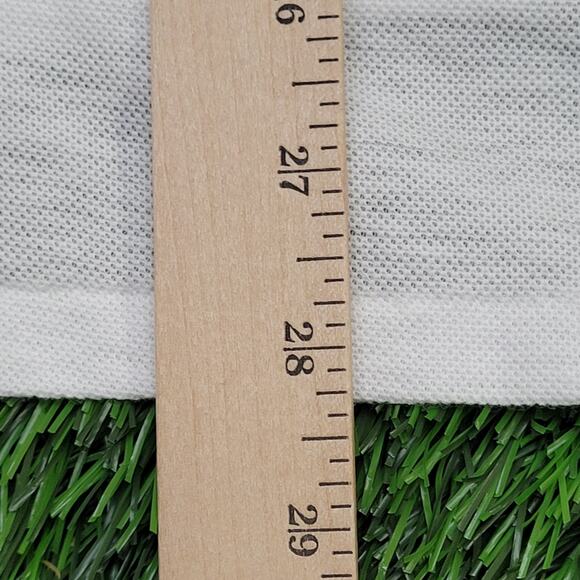 Vintage 80s Jantzen MOD Polo Shirt Small 18x28 White - Picture 11 of 11